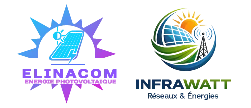 Logo Elinacom et InfraWatt